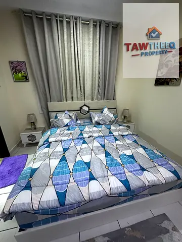 **Furnished 2-Bedroom Apartment for Monthly Rent in Al Nuaimiya 2, Ajman | Brand-New Furniture | All Bills Included** A fully furnished **