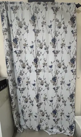 IKEA SKOGSNÄSSLA light-filtering curtains.(2 pair)
