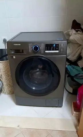 Samsung 8Kg/6Kg Front Loading Washer Dryer Combo with Ecobubble™ & Hygiene Steam (Inox Color)