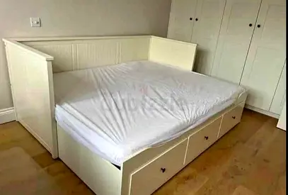 IKEA Hamnes day bed with 2 mattress