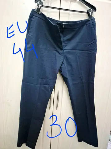 Navy dress trousers EU44 - gently used