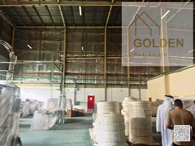 1500 كيلوواط كهرباء | ارتفاع 13.5 متر | على شارع محمد بن زايد مباشرة