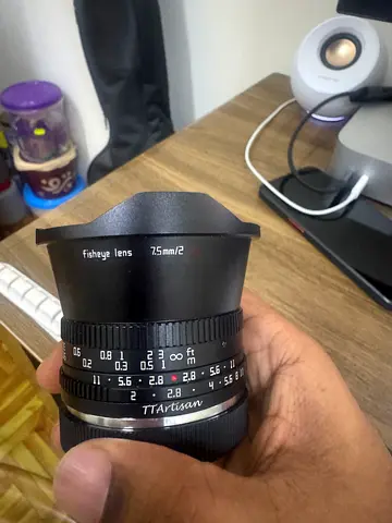 TTArtisan 7 MM fish eye manual focus lens for sony APSC