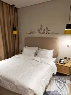 High-Floor 1BR | Terhab Hotel & Towers | Dubai Skyline View | Furnished