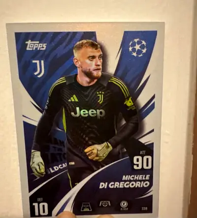 Topps football card