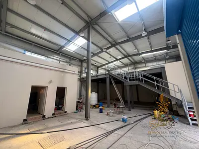 معرض كبير | شبرة مع ميزانين | مكاتب | كهرباء 145KV