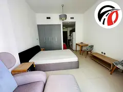 Ready to move studio apartment//chiller free//near to metro//just in 50k