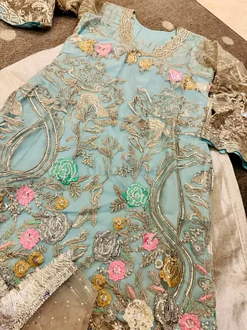 Wedding party wear Pakistani dress
