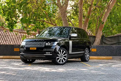 AED 1,455 PM | ORIGINAL PAINT | 5.0L V8 SUPERCHARGED | RANGE ROVER VOGUE SE