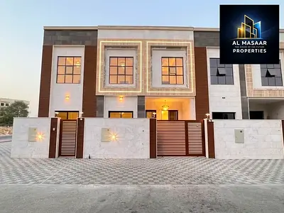 Own a freehold, super-deluxe finished villa in Ajman at an attractive price—with no annual fees. This is a brand-new property (first occupant) in an e