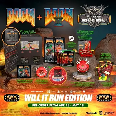 Doom + Doom II - Will It Run Edition PS5