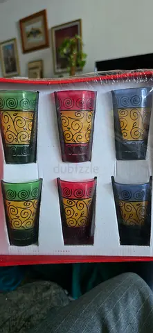 Moroccan Tea Glasses Set of 6 – Unopened
