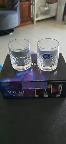 Bohemia Crystal "Ideal" Shot Glass Set (6 Pcs, 60 ml)