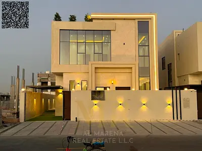 In Al-Helyu 2: 5 master bedrooms + high-end finishing + setback area in front of the villa — price