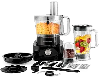 Hamilton Beach 11-in-1 Food Processor FP1012-ME | Multi-Function Food Processor