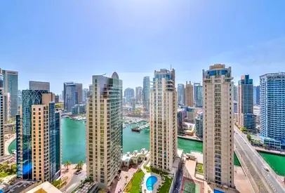 Furnished 2BR Apartment | Marina View | Amwaj 4, JBR