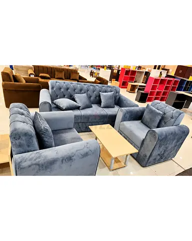 Get all the brand new 5 seater sofa grey color