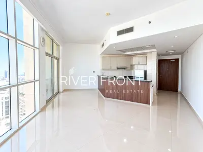 شقة مفروشة بغرفة نوم واحدة | إطلالة على وسط المدينة | ريف ريزيدنس JVC