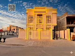 Corner villa for sale – two floors plus roof – all-inclusive – freehold.
