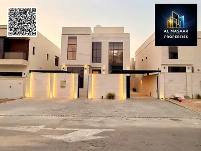 Own a freehold villa for sale in Ajman—first occupant, super deluxe finishing, and an excellent loc