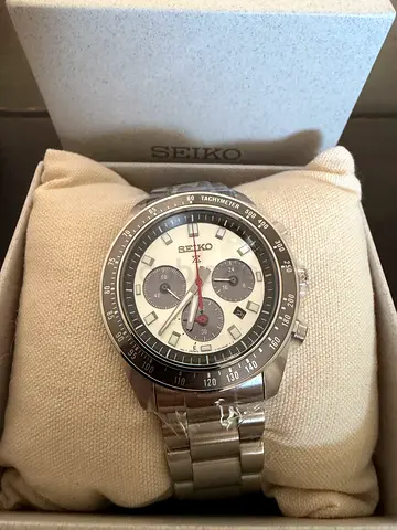 Seiko Chronograph Men's Stainless Steel Watch - Excellent Condition