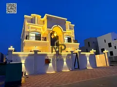 Luxury Villa with Pool for Sale in Al Helio 2 – Ajman | 5 Bedrooms + Majlis + 2 Living Areas + Roo
