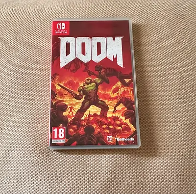 DOOM Game Cartridge with Box - Nintendo Switch