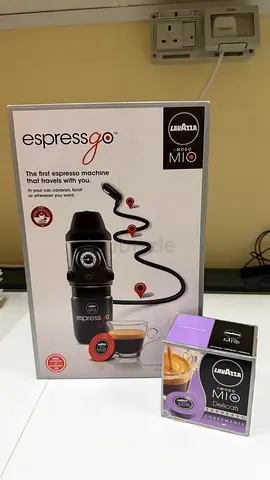 Lavazza EspressoGo Portable Espresso Machine with Mio Capsules