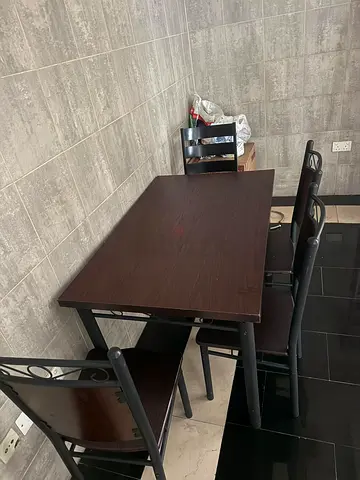 Furniture Tea Table With 4 Chairs