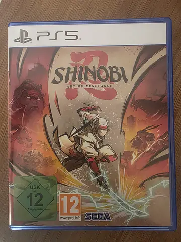 Shinobi art of vengeance ps5 disc
