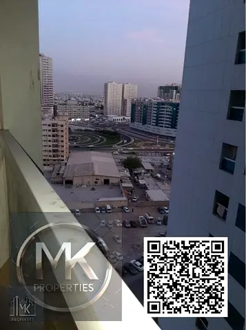 1BHK IN Ajman Pearl Towers Apartment Open view with parking.