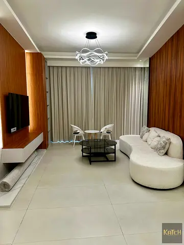 Furnished 1BR Apartment | Downtown City View | Olivo Park Residences JVC