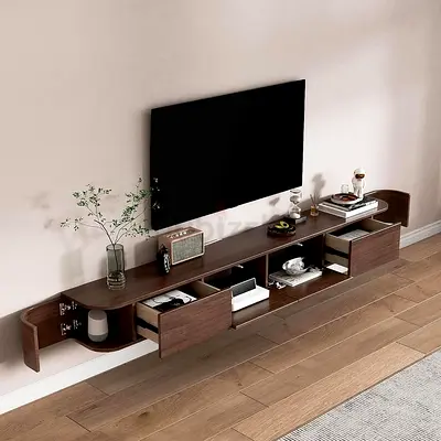 Mounted Floating TV Stand – Modern Media Console with Storage Doors Large 200CM Entertainment Cente
