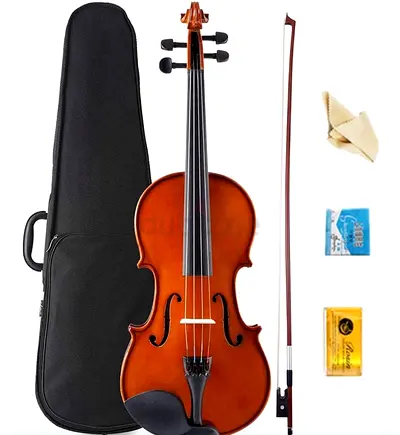 Used 4/4 Violin Starter Kit with Case, Bow and Rosin