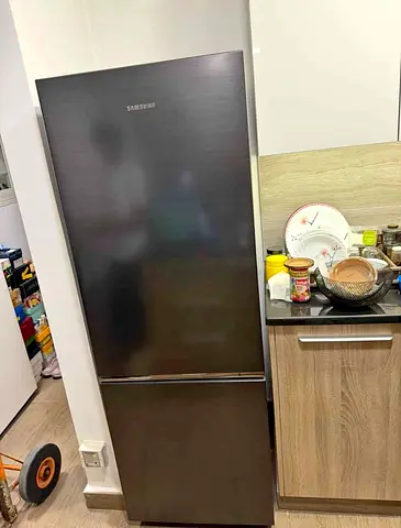 Samsung bottom fridge and freezer new model slightly used