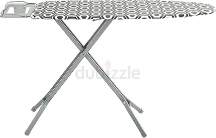 FEELINGS Crystal Ironing Board | Foldable & Adjustable | Steam Iron Rest Holder | 122 cm