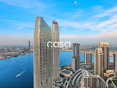 Full Burj and Creek View | High Floor | Vacant