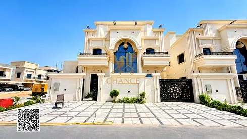 Luxury 6BR Master Villa for Sale in Al Helio 2 Ajman | Fully Fitted Kitchen & Rooftop Oasis with Fountain & Landscape | AED 2.5M