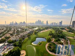 Golf Course & Burj View | 3BR + Maid | Brand New
