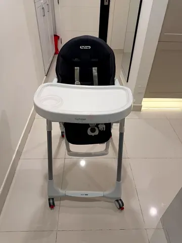 Peg Perego adjustable baby high chair with tray - good condition