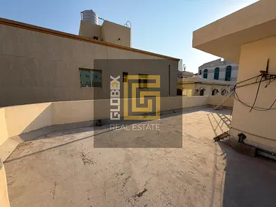 Spacious one-bedroom apartment with a rooftop terrace in Al Nuaimiya 2, Ajman – available for annual rent.