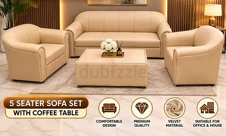 Brand new Five seater Sofa set Available