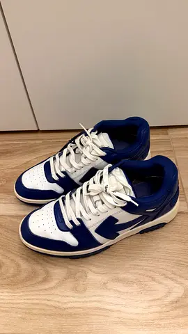 Off-white. low-top sneakers, gently used, size not specified original off white 43 size