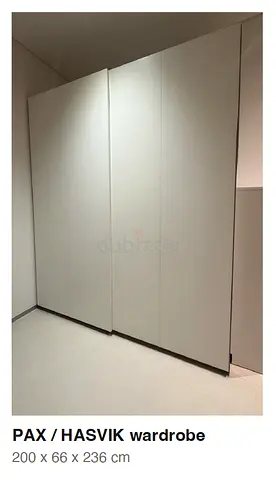 IKEA PAX / HASVIK Wardrobe 200 x 66 x 236 cm