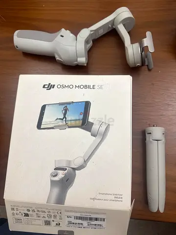 DJI Osmo Mobile SE smartphone gimbal with tripod - used