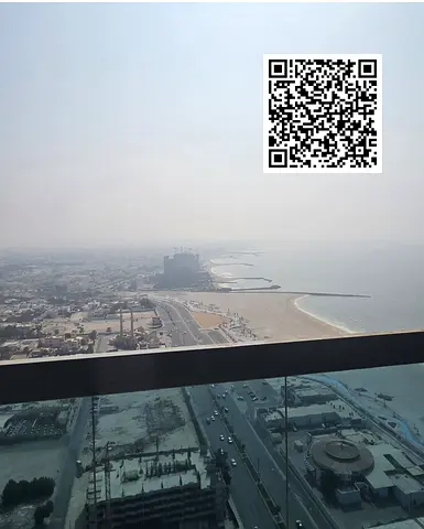 1bhk full sea view apartments in Ajman Corniche tower for yearly rent