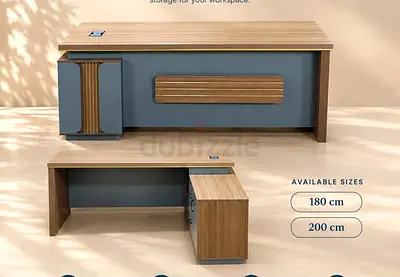 Brand new L Shape Wooden office Table 180 cm.Available