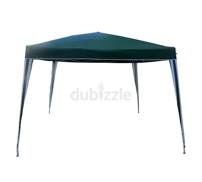 TenT , Green pop-up garden canopy tent - light use 300 x 300 x H255cm