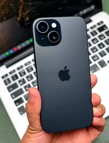 iPhone 15 Black 128 GB Display Changed