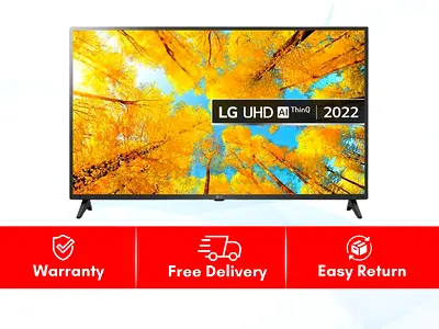 LG 65 Inch TV | UQ7500 Series | 4K Smart UHD HDR TV | webOS | Delivery | Warranty | 65UQ7500